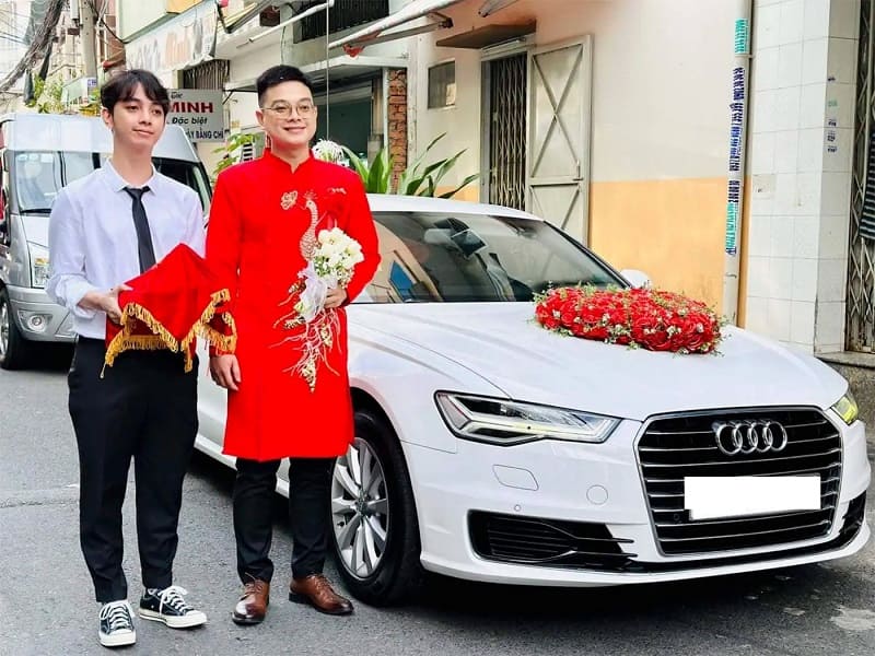 Cho thuê xe cưới - Audi A6