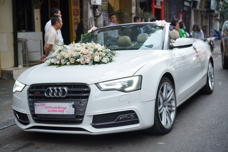 Dịch vụ cho thuê xe cưới Audi có tài xế